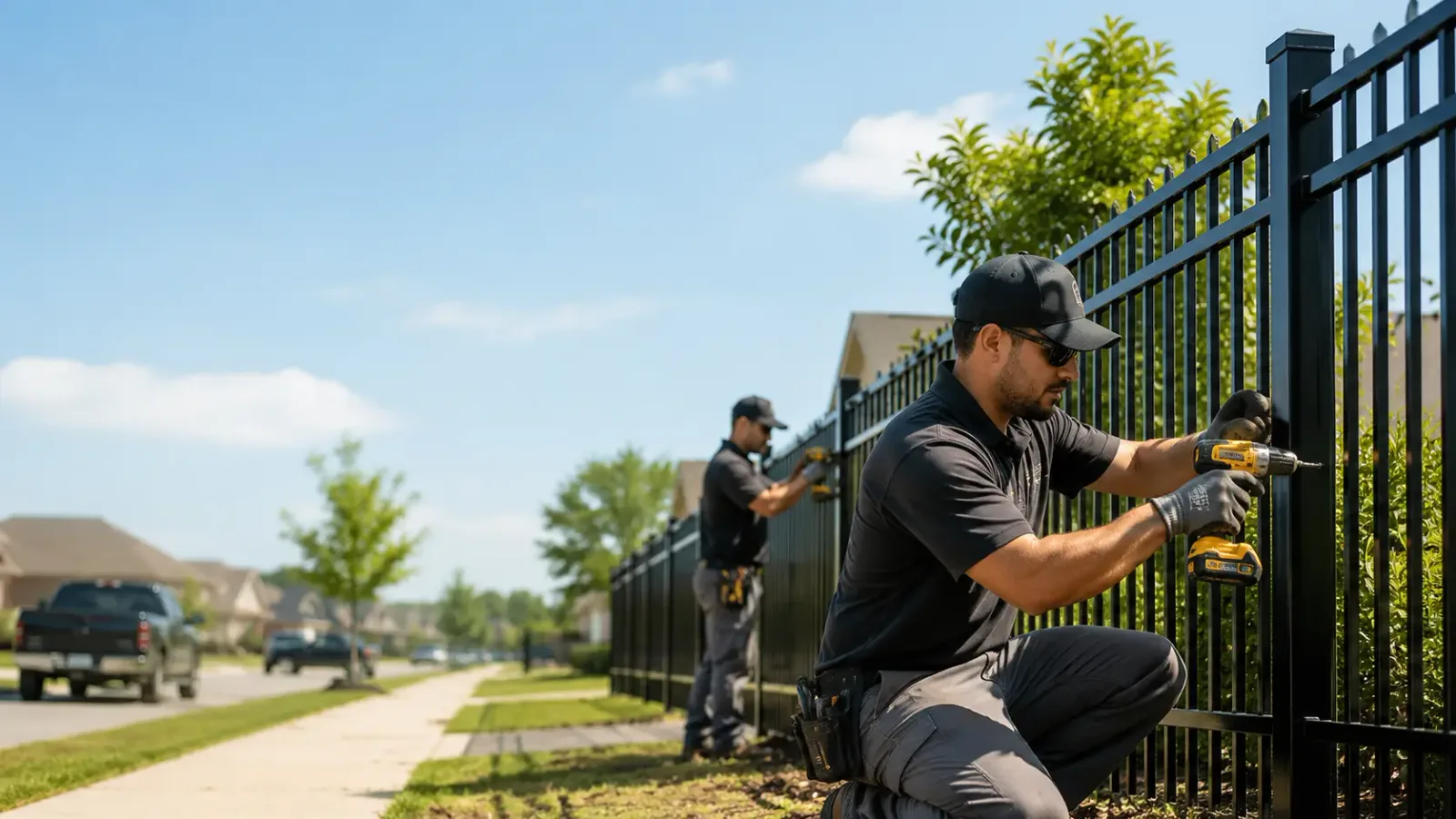 Metal Fence Installation in Saronville, NE